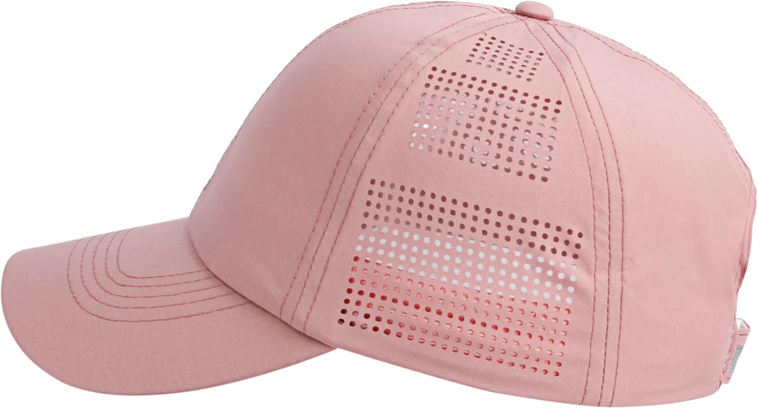 Women Quick Drying Baseball Cap Sun Hats Mesh Lightweight UV Protection for Outdoor Sports - Multiple Colors - Image 2