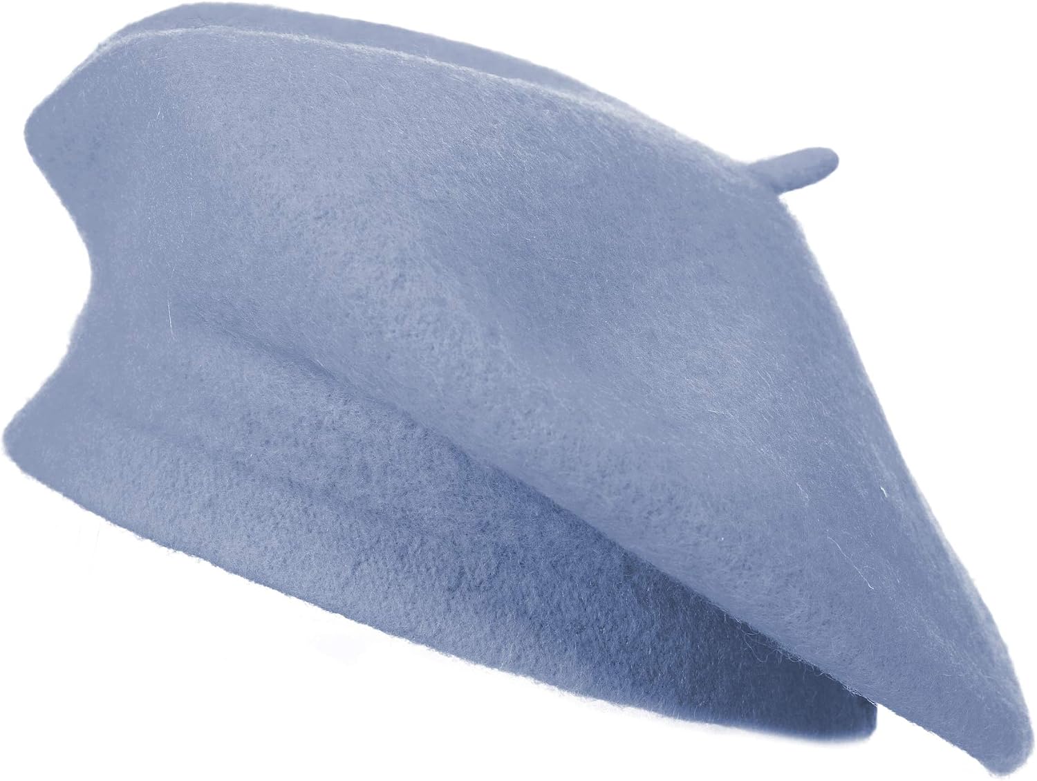 Wool French Beret Hat Solid Color Beret Cap for Women Girls