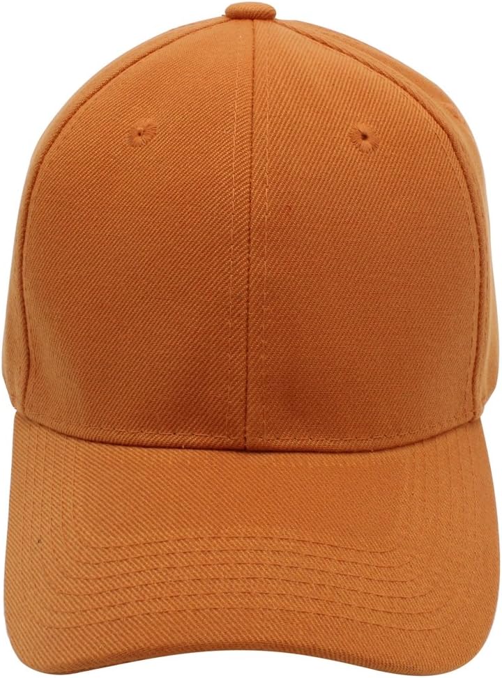 Top Level Baseball Cap Men Women - Classic Adjustable Plain Hat - Image 2