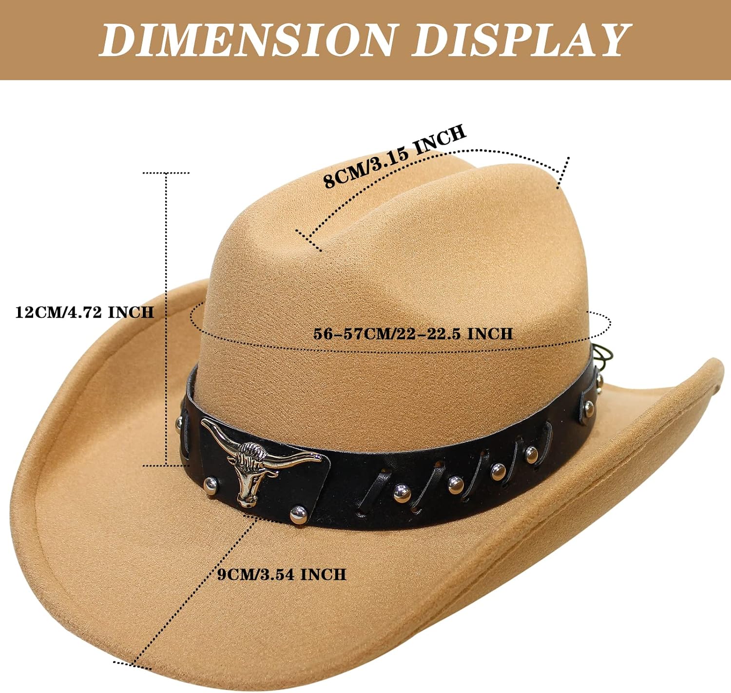 Cowboy Hat for Women & Men - Image 2