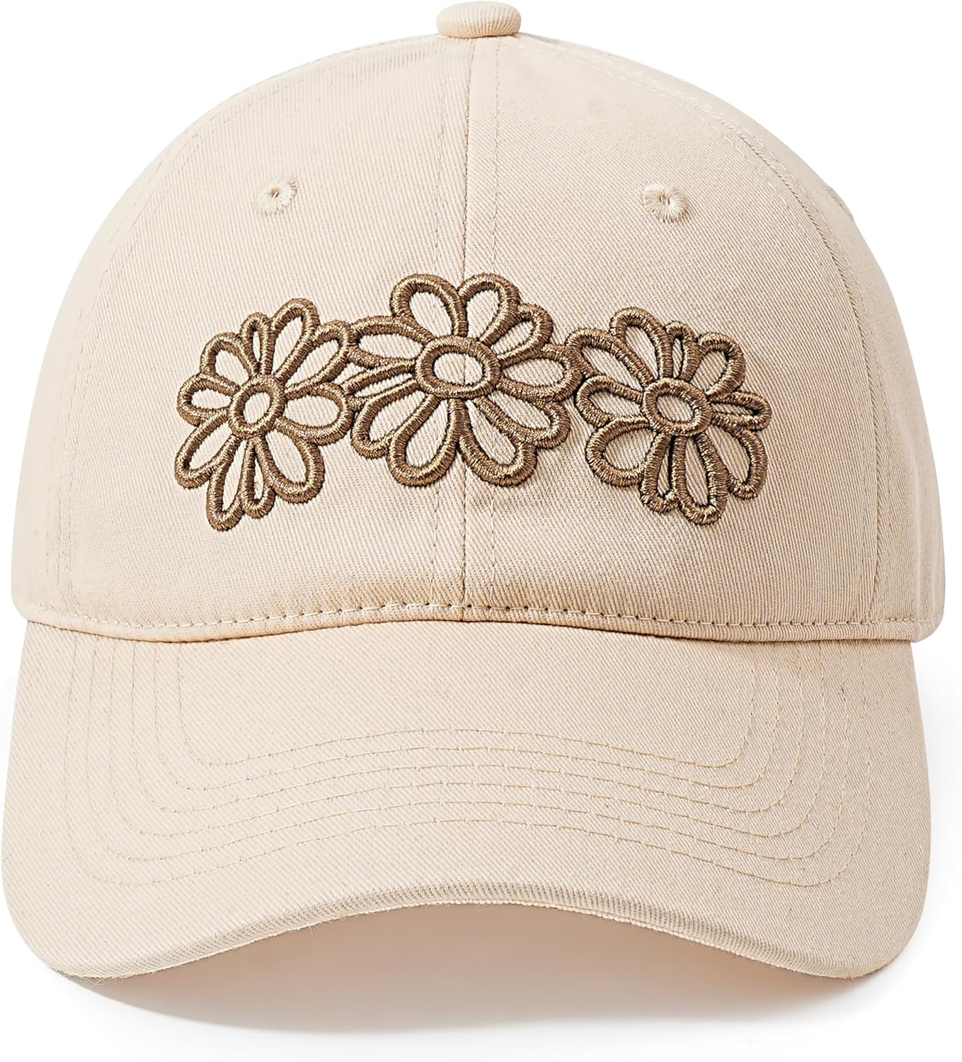 Cute Baseball Hats for Women, Adjustable Embroidered Flowers Caps for Women Ladies, Mothers Day Birthday Gifts, Women Hat